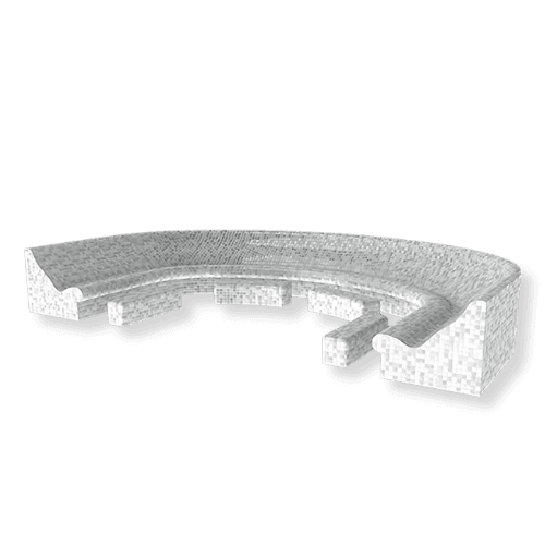 Banc d’élément de spa DeLuxe.